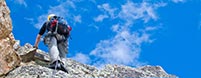 Klettern in den Dolomiten