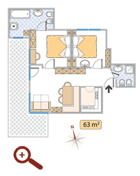 Grundriss Wohnung 23
