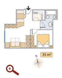 Grundriss Wohnung 32